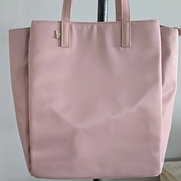 BEIS The Commuter Tote In Atlas Pink - Picture 3 of 12